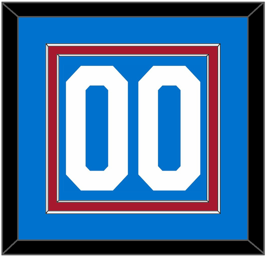 New York Number (Back) - Centennial Blue - Signature Tier 2