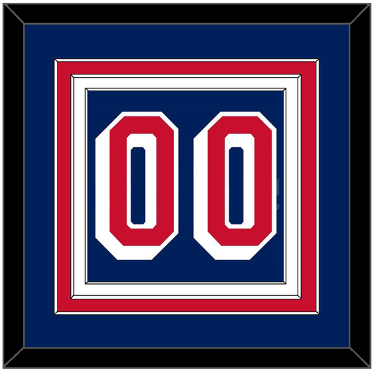 New York Number (Back) - Road Blue (1947-1976) - Premier Tier 2