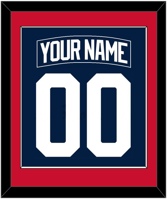 New York Nameplate & Number (Back) Combined - Alternate Blue - Essential Tier 2