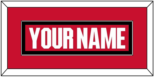 Ottawa Nameplate - Home Red (2017-2020) - Essential Tier 2