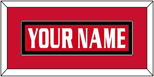 Ottawa Nameplate - Road/Home Red Jersey (1999-2007) - Essential Tier 2