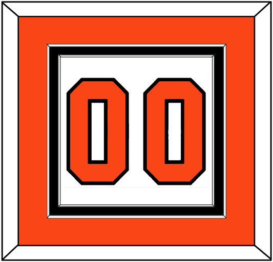Philadelphia Number (Back) - Road White (2007-2010) - Signature Tier 2