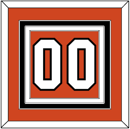 Philadelphia Number (Back) - Home Orange - Premier Tier 2