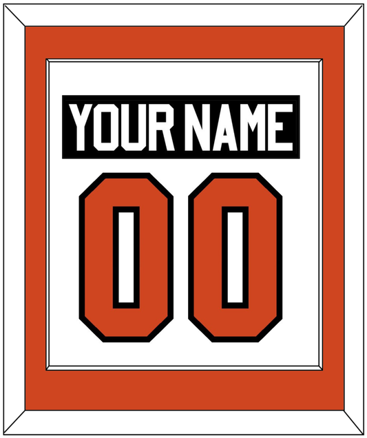 Philadelphia Nameplate & Number (Back) Combined - Road White - Essential Tier 1