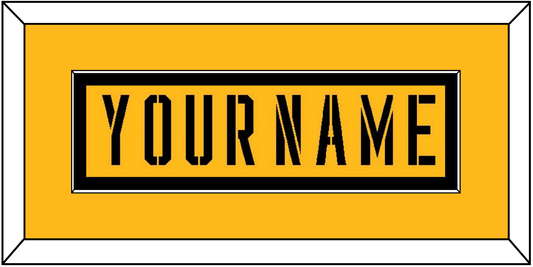 Pittsburgh Nameplate - 2017 Stadium Series Gold - Essential Tier 2