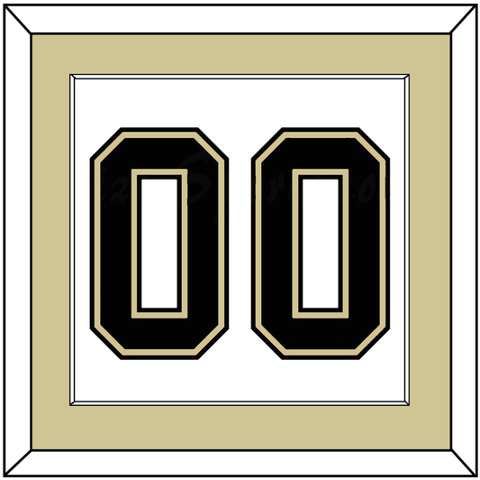 Pittsburgh Number (Back) - Road White (2007-2016) - Essential Tier 2