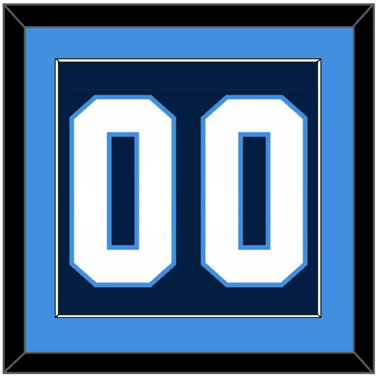 Pittsburgh Number (Back) - Road Blue (1977-1980) - Essential Tier 2