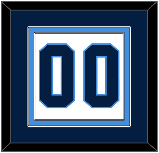 Pittsburgh Number (Back) - Home White (1977-1980) - Signature Tier 2