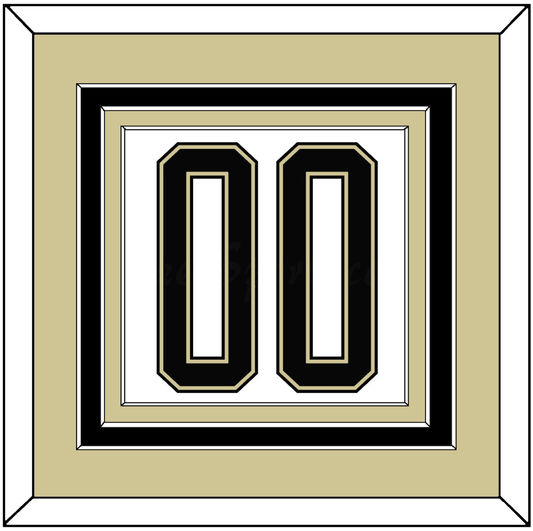 Pittsburgh Number (Back) - 2014 Stadium Series White - Premier Tier 3