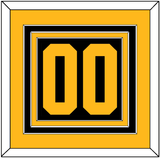 Pittsburgh Number (Back) - 2019 Stadium Series Black - Premier Tier 2