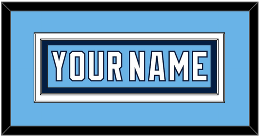 Pittsburgh Nameplate - 2008 Winter Classic Powder Blue - Signature Tier 2