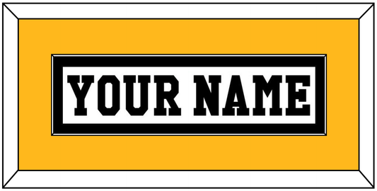Pittsburgh Nameplate - Home White (1984-1988) - Essential Tier 2