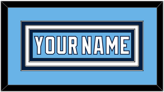 Pittsburgh Nameplate - 2008 Winter Classic Powder Blue - Premier Tier 2
