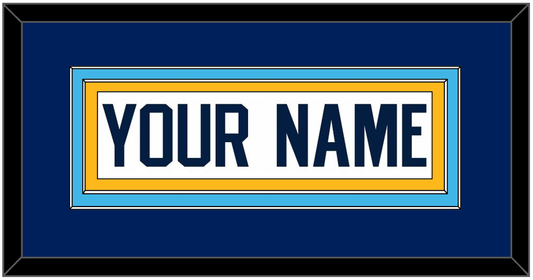 Pittsburgh Nameplate - Home White (1970-1972) - Signature Tier 3