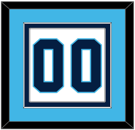 Pittsburgh Number (Back) - Road White (1968-1970) - Signature Tier 3