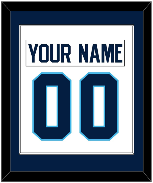 Pittsburgh Nameplate & Number (Back) Combined - Home White (1970-1972) - Essential Tier 2