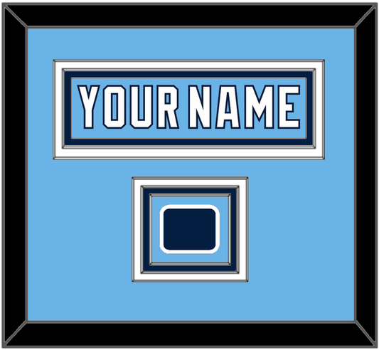 Pittsburgh Nameplate & 2008 Winter Classic Patch - Powder Blue Jersey - Premier Tier 2