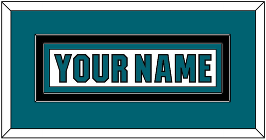 San Jose Nameplate - Road White (2017-2022) - Signature Tier 3