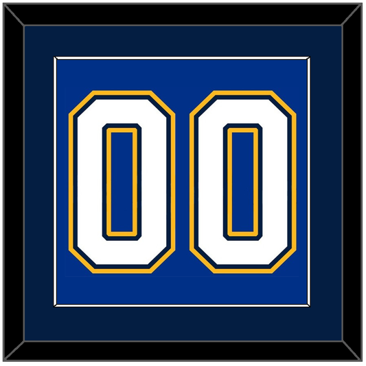 St. Louis Number (Back) - Home Blue (2017-2025) - Essential Tier 3