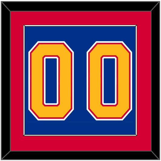 St. Louis Number (Back) - Road Blue (1992-1995) - Essential Tier 3