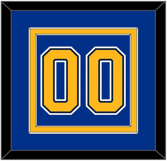 St. Louis Number (Back) - Home Blue (2014-2017) - Signature Tier 3