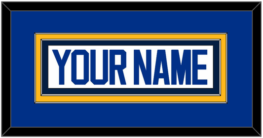 St. Louis Nameplate - Road White (2017-2025) - Signature Tier 3