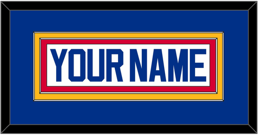 St. Louis Nameplate - Home White (1985-1987) - Signature Tier 2