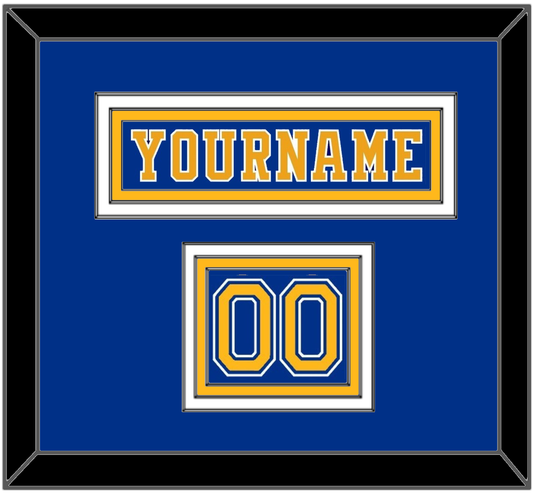 St. Louis Nameplate & Number (Shoulder) - Road Blue (1977-1984) - Premier Tier 2