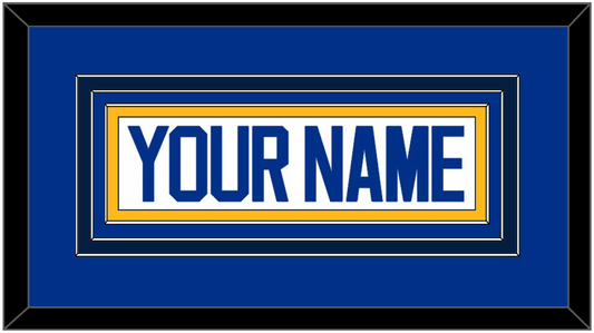 St. Louis Nameplate - Road White (2017-2025) - Premier Tier 2