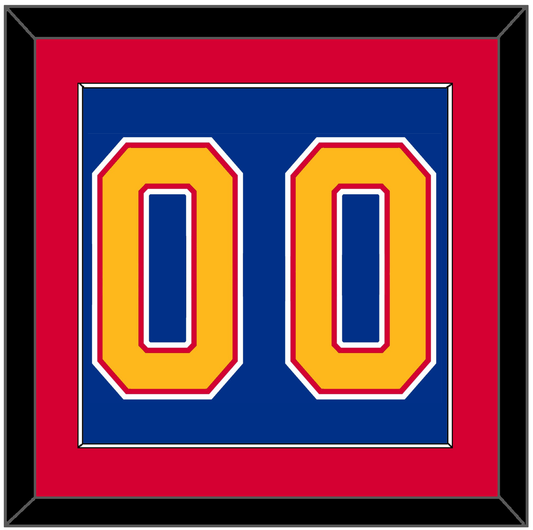 St. Louis Number (Back) - Road Blue (1987-1992) - Essential Tier 3