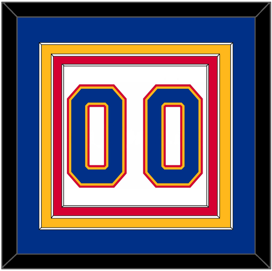 St. Louis Number (Back) - Home White (1987-1992) - Premier Tier 2