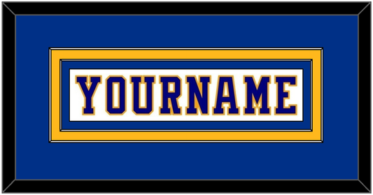 St. Louis Nameplate - Home White (1974-1984) - Signature Tier 2