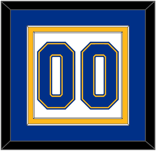 St. Louis Number (Back) - Home White (1973-1984) - Signature Tier 2
