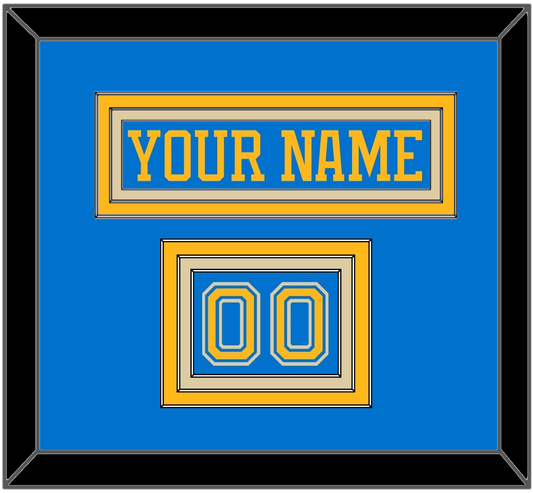 St. Louis Nameplate & Number (Shoulder) - Alternate Blue (2018-2025) - Premier Tier 2