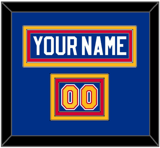 St. Louis Nameplate & Number (Shoulder) - Road Blue (1985-1987) - Premier Tier 2