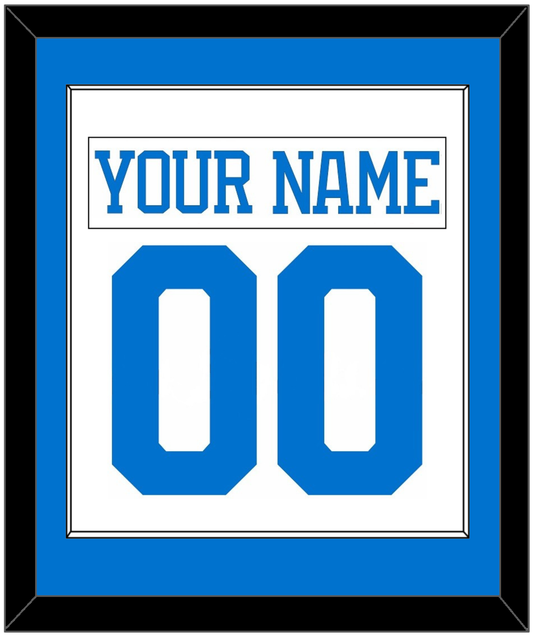 St. Louis Nameplate & Number (Back) Combined - Road White - Essential Tier 1