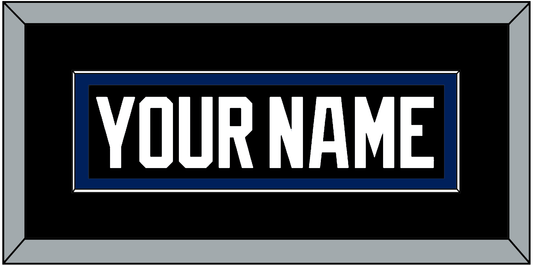 Tampa Bay Nameplate - Road Black (2001-2007) - Essential Tier 2