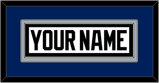 Tampa Bay Nameplate - Home White (2001-2007) - Signature Tier 3