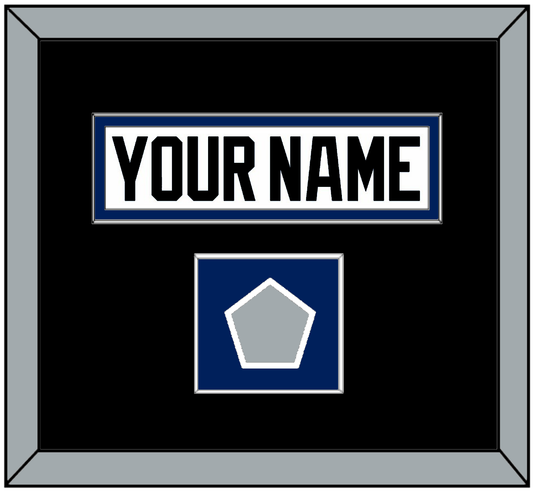 Tampa Bay Nameplate & 2004 Stanley Cup Finals Jersey Patch - Home White (2001-2007) - Essential Tier 2
