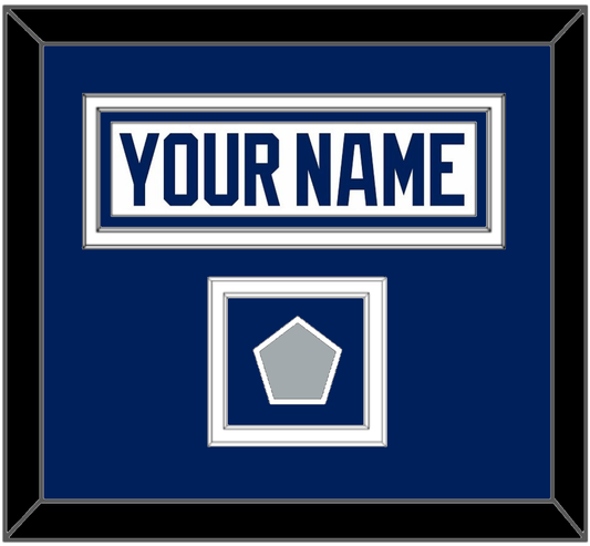 Tampa Bay Nameplate & 2020 Or 2021 Stanley Cup Champions Patch - Road White - Signature Tier 2