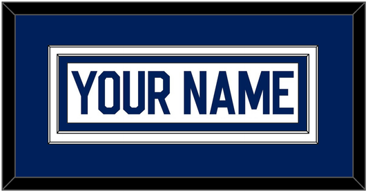 Toronto Nameplate - Road White - Signature Tier 1