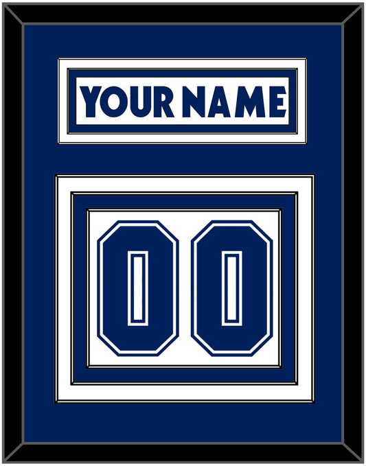 Toronto Nameplate & Number (Back) - Road White (2007-2010) - Premier Tier 1