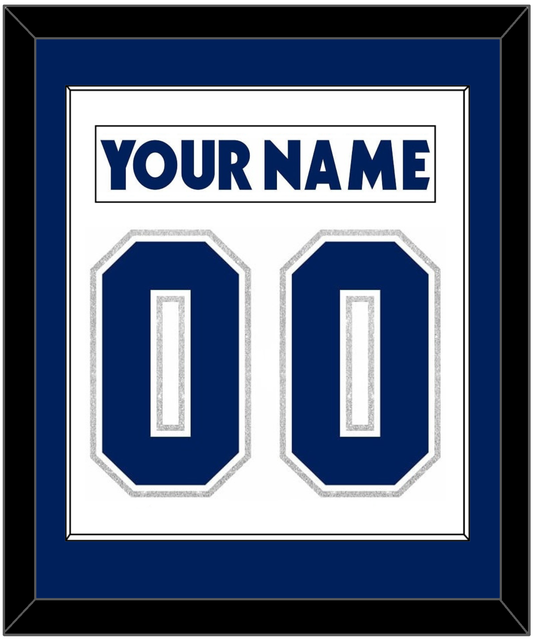 Toronto Nameplate & Number (Back) Combined - Home/Road White (2000-2007) - Essential Tier 1