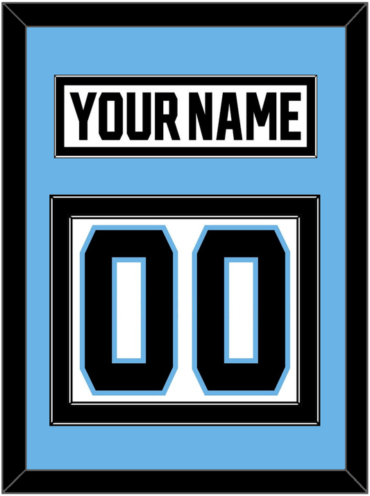 Utah Nameplate & Number (Back) - Road White - Signature Tier 3