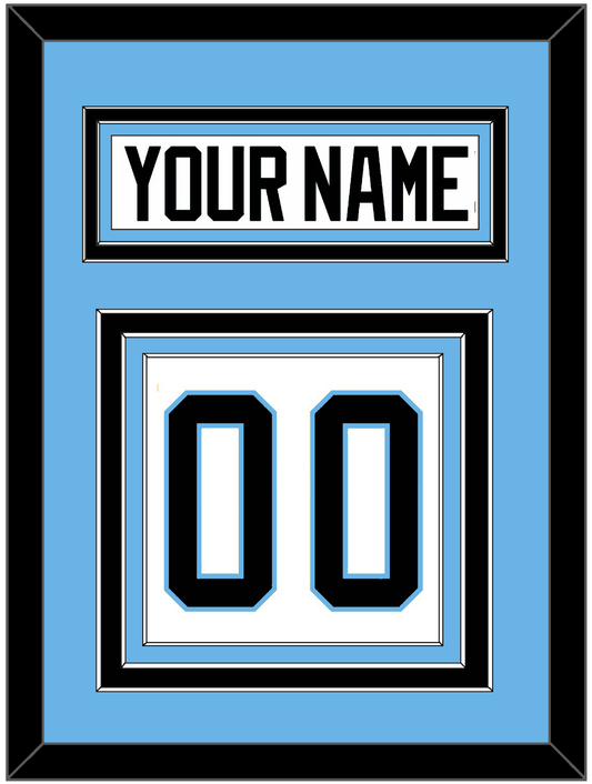 Utah Nameplate & Number (Back) - Road White (2024-2025) - Premier Tier 3