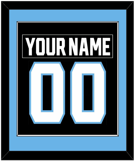 Utah Nameplate & Number (Back) Combined - Home Black - Essential Tier 2