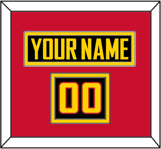 Vancouver Nameplate & Number (Shoulder) - Alternate Black - Signature Tier 4