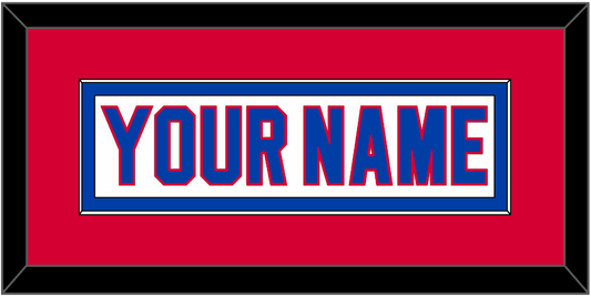 Washington Nameplate - 2011 Winter Classic White Jersey - Essential Tier 2