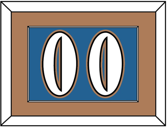 Washington Number (Back) - Road Blue (1995-2000) - Essential Tier 3
