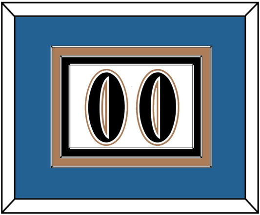 Washington Number (Back) - Home White (1995-2007) - Premier Tier 3